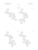 ORGANIC LIGHT-EMITTING MATERIAL AND ORGANIC LIGHT-EMITTING ELEMENT diagram and image