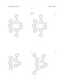 ORGANIC LIGHT-EMITTING MATERIAL AND ORGANIC LIGHT-EMITTING ELEMENT diagram and image