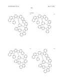 ORGANIC LIGHT-EMITTING MATERIAL AND ORGANIC LIGHT-EMITTING ELEMENT diagram and image