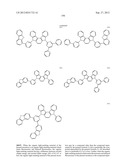 ORGANIC LIGHT-EMITTING MATERIAL AND ORGANIC LIGHT-EMITTING ELEMENT diagram and image