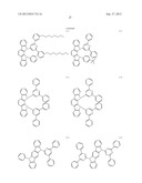 ORGANIC LIGHT-EMITTING MATERIAL AND ORGANIC LIGHT-EMITTING ELEMENT diagram and image