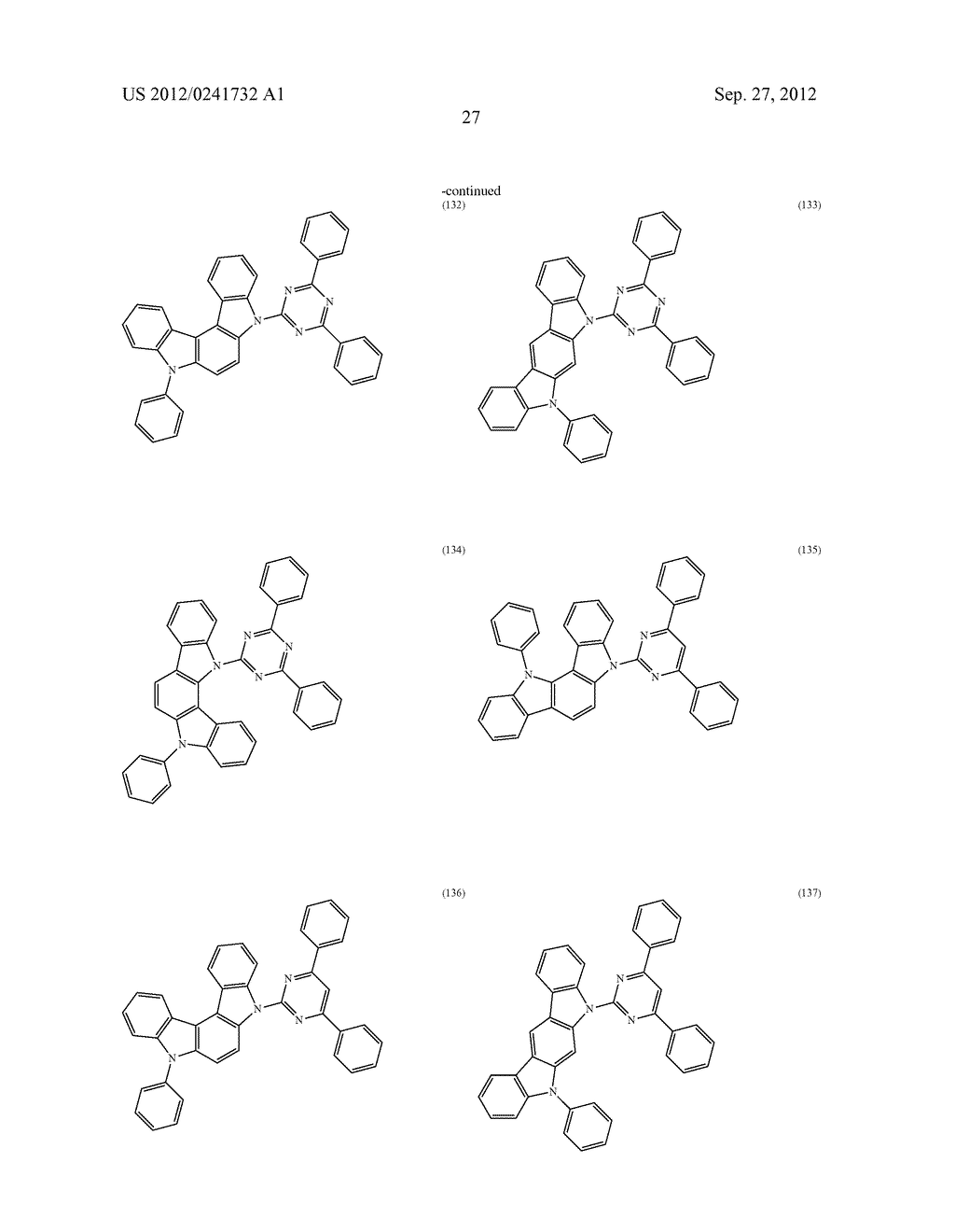 ORGANIC LIGHT-EMITTING MATERIAL AND ORGANIC LIGHT-EMITTING ELEMENT - diagram, schematic, and image 29