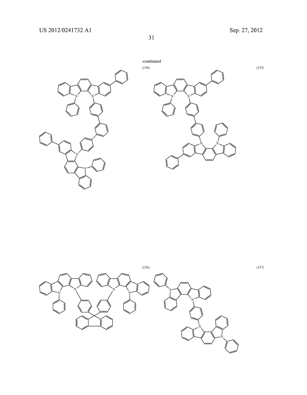 ORGANIC LIGHT-EMITTING MATERIAL AND ORGANIC LIGHT-EMITTING ELEMENT - diagram, schematic, and image 33