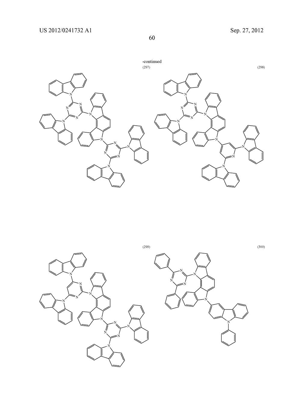 ORGANIC LIGHT-EMITTING MATERIAL AND ORGANIC LIGHT-EMITTING ELEMENT - diagram, schematic, and image 62