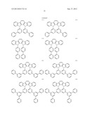 ORGANIC LIGHT-EMITTING MATERIAL AND ORGANIC LIGHT-EMITTING ELEMENT diagram and image