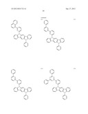 ORGANIC LIGHT-EMITTING MATERIAL AND ORGANIC LIGHT-EMITTING ELEMENT diagram and image