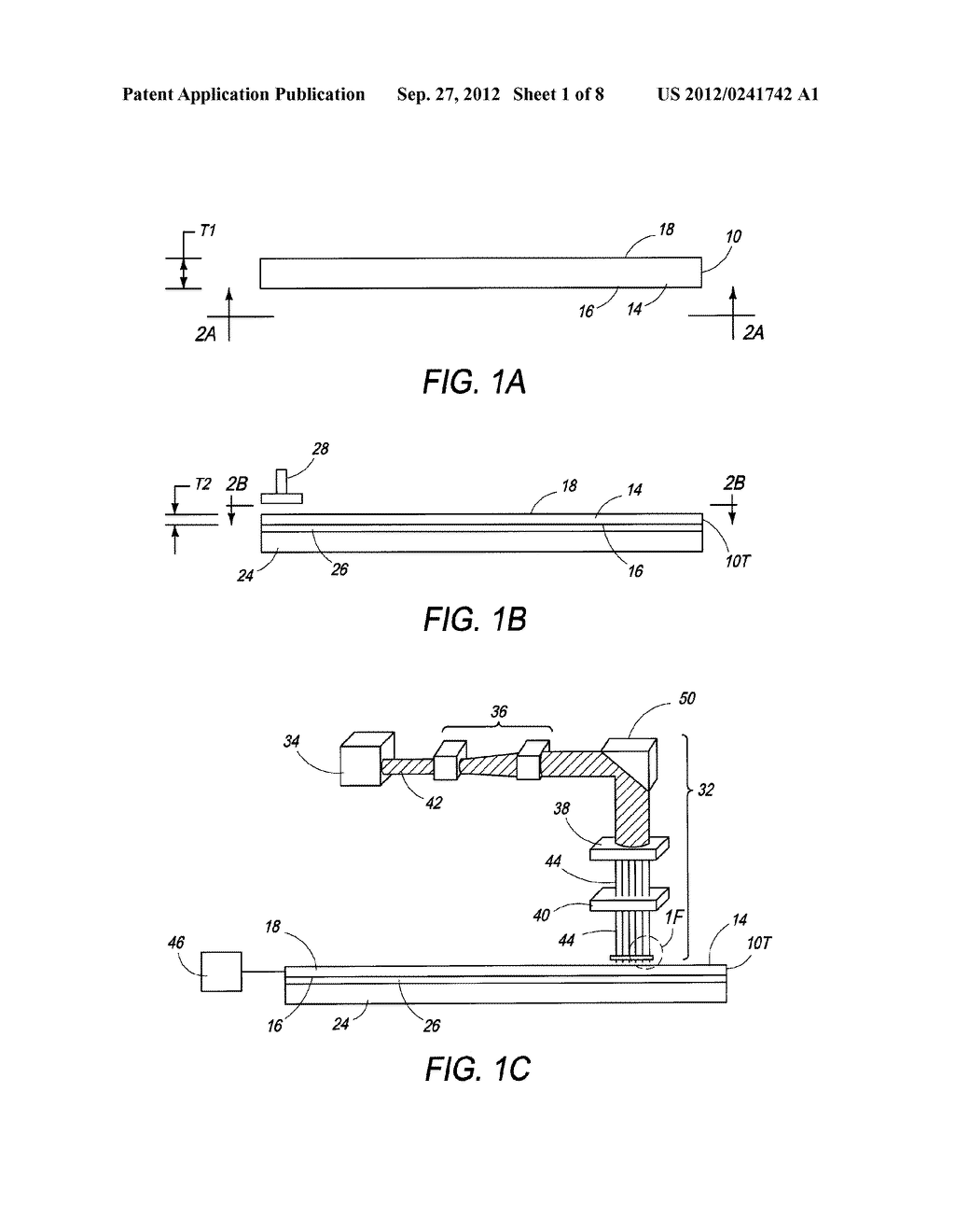 THINNED SEMICONDUCTOR COMPONENTS HAVING LASERED FEATURES AND METHOD OF     FABRICATION - diagram, schematic, and image 02