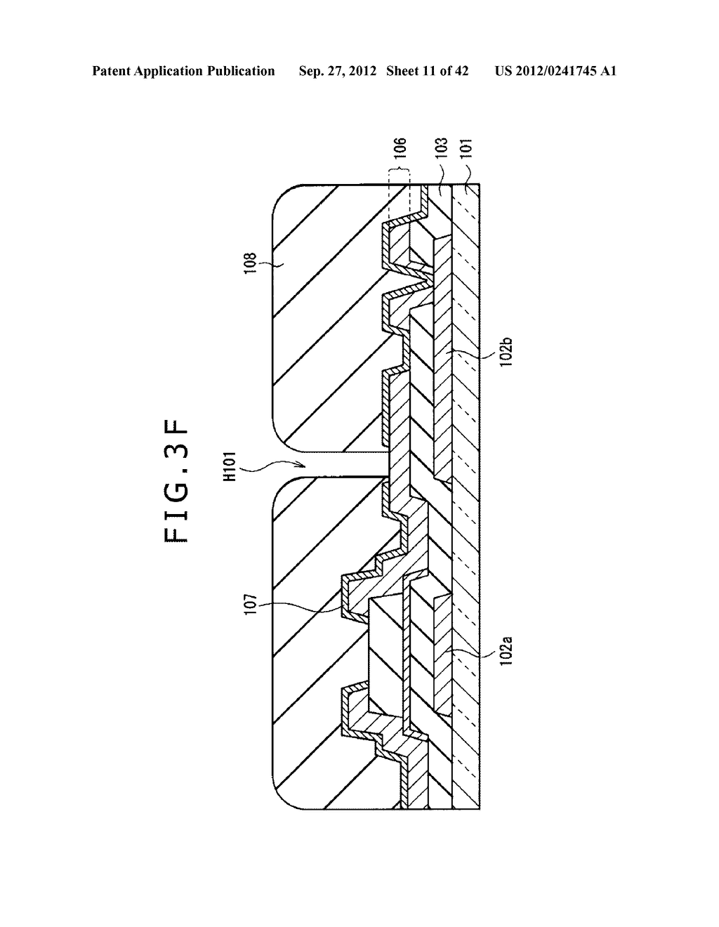 DISPLAY DEVICE, MANUFACTURING METHOD OF DISPLAY DEVICE AND ELECTRONIC     EQUIPMENT - diagram, schematic, and image 12