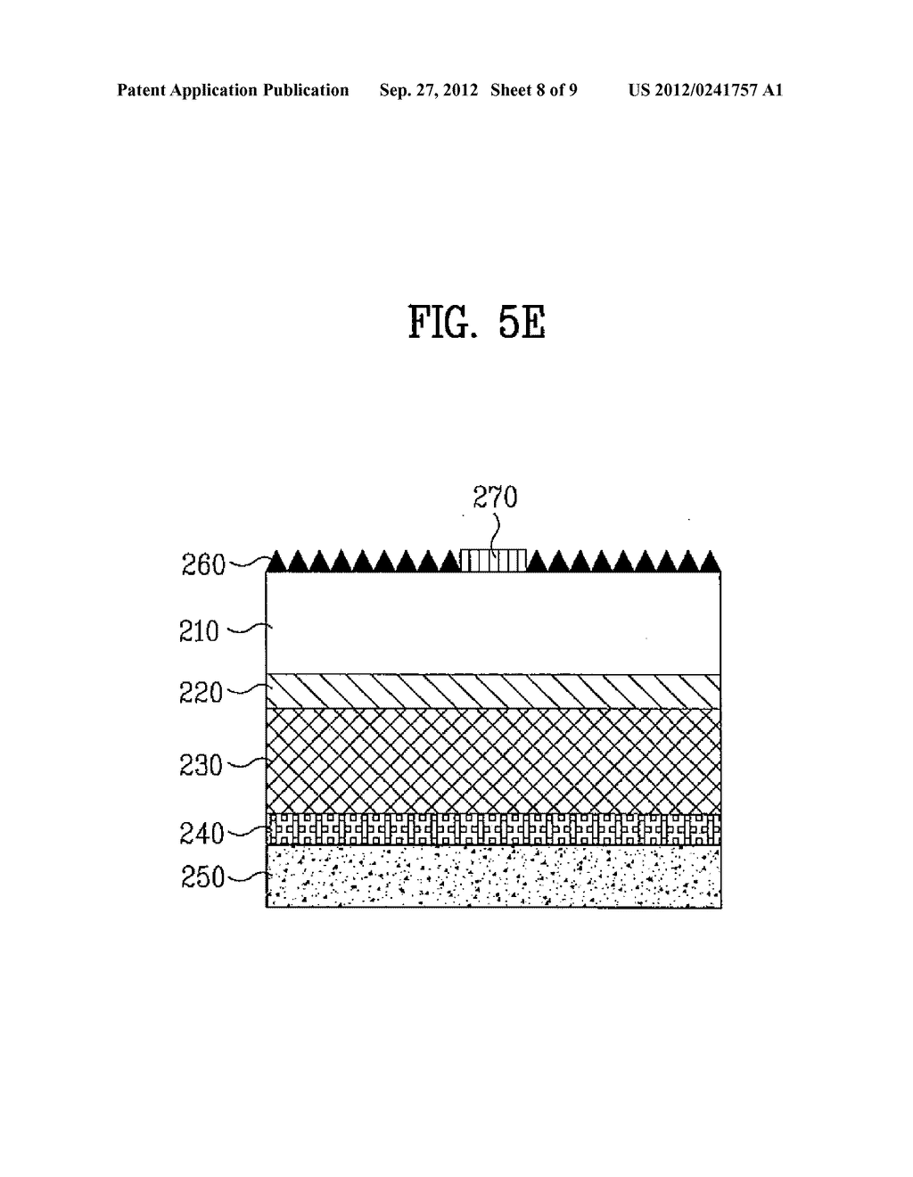 LIGHT EMITTING DEVICE AND METHOD OF MANUFACTURING THE SAME - diagram, schematic, and image 09