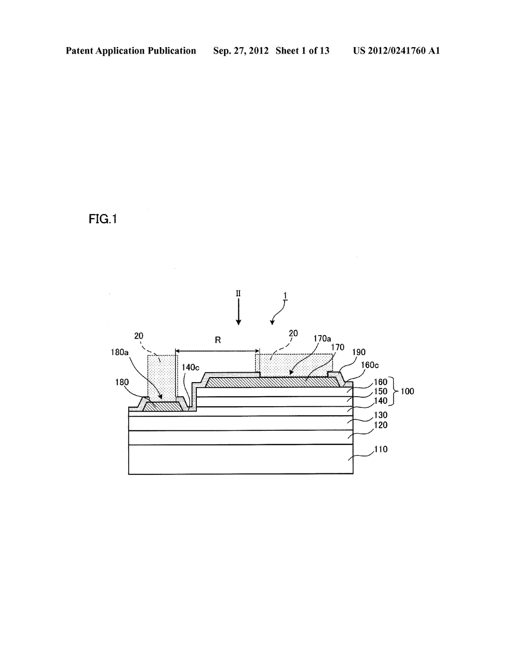 SEMICONDUCTOR LIGHT EMITTING ELEMENT AND SEMICONDUCTOR LIGHT EMITTING     DEVICE - diagram, schematic, and image 02