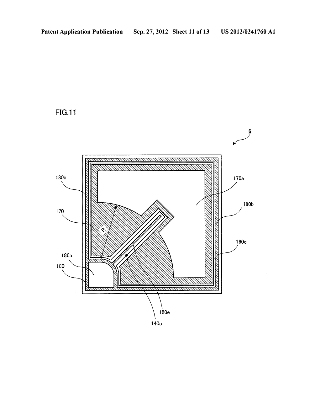 SEMICONDUCTOR LIGHT EMITTING ELEMENT AND SEMICONDUCTOR LIGHT EMITTING     DEVICE - diagram, schematic, and image 12