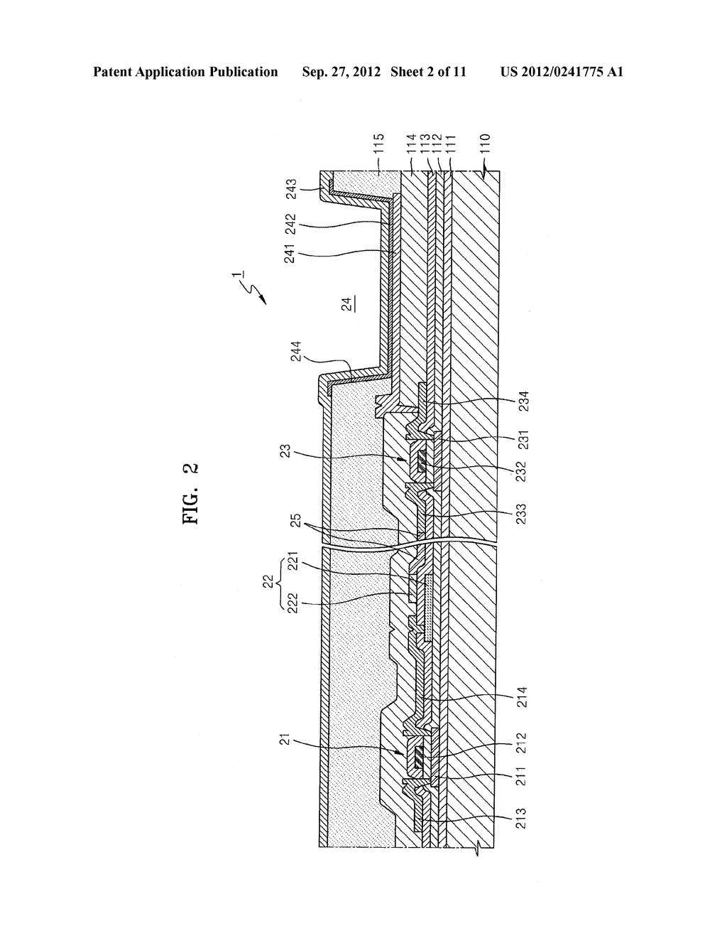 ORGANIC LIGHT-EMITTING DISPLAY DEVICE - diagram, schematic, and image 03