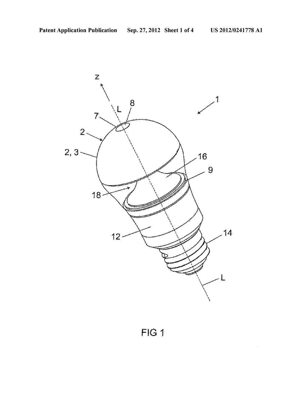 LIGHT-EMITTING DEVICE AND METHOD FOR ASSEMBLING A LIGHT-EMITTING DEVICE - diagram, schematic, and image 02