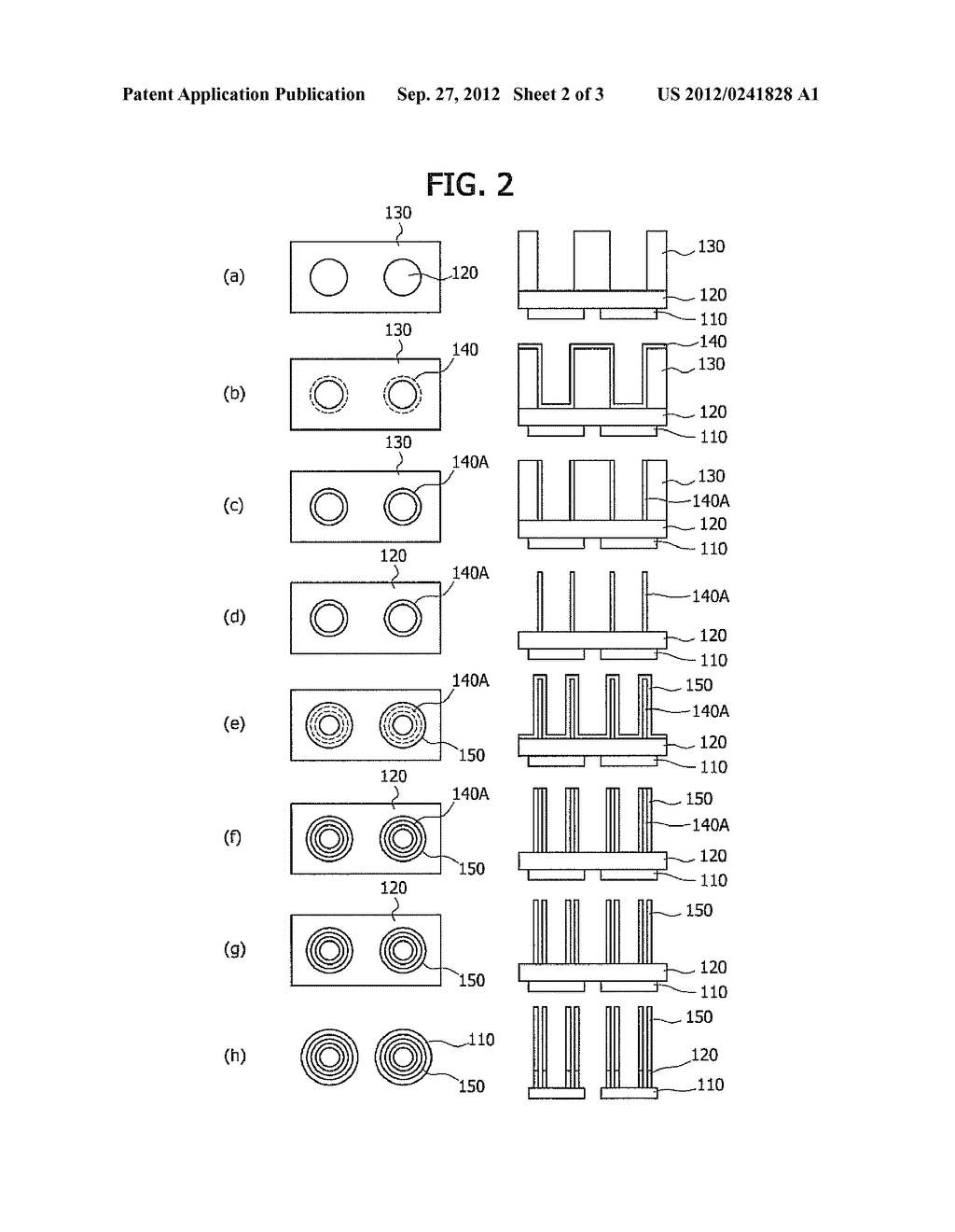 SEMICONDUCTOR MEMORY DEVICE AND MANUFACTURING METHOD THEREOF - diagram, schematic, and image 03