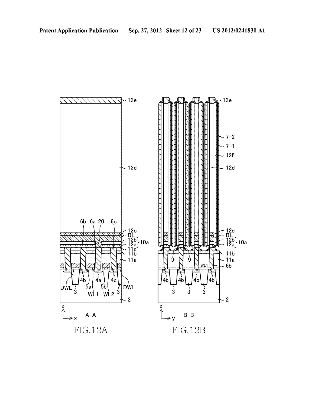 SEMICONDUCTOR DEVICE HAVING CELL CAPACITORS - diagram, schematic, and image 13