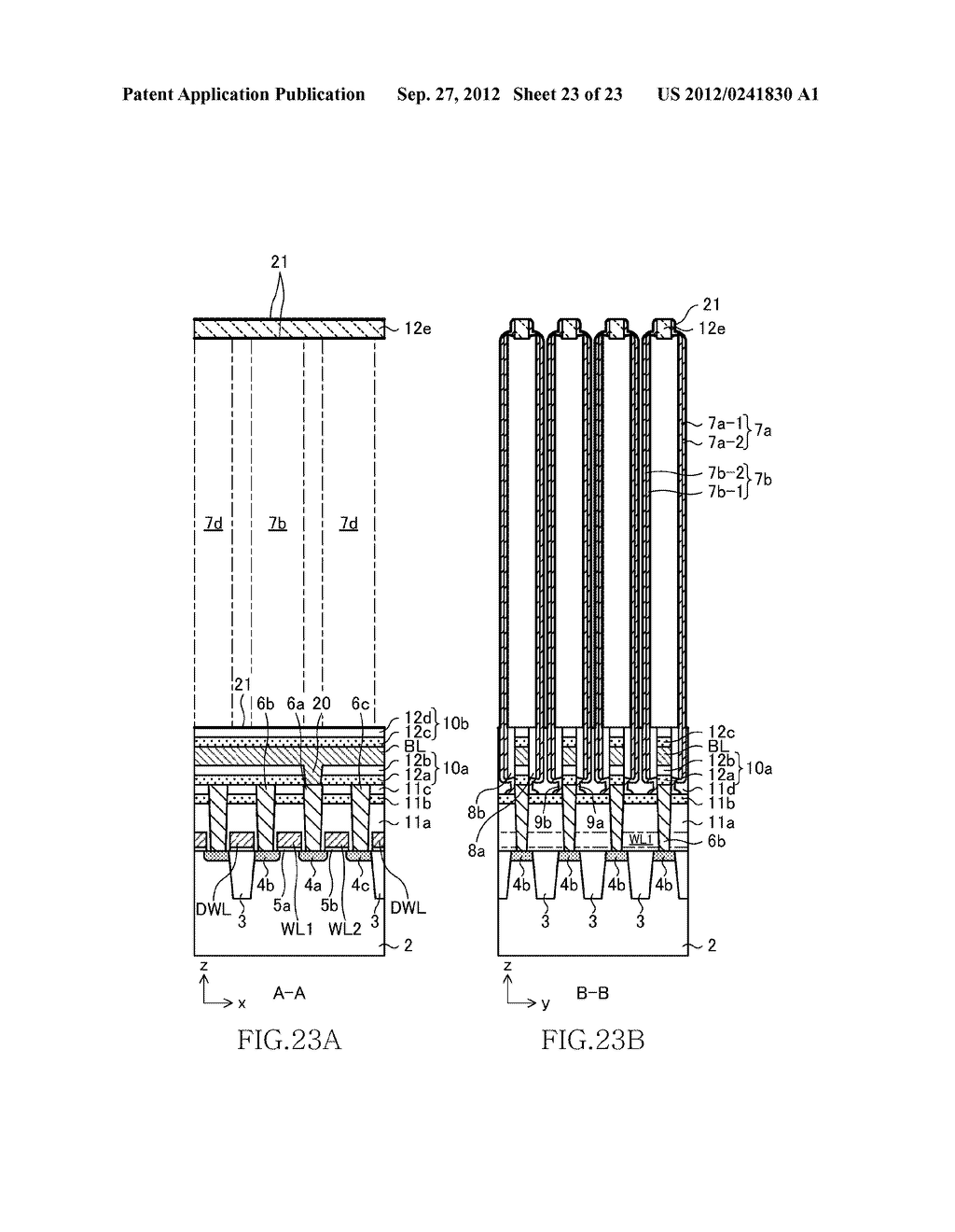 SEMICONDUCTOR DEVICE HAVING CELL CAPACITORS - diagram, schematic, and image 24