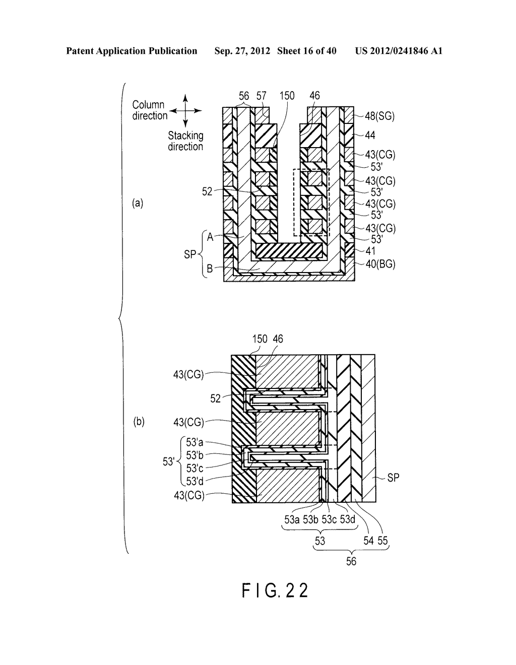 NONVOLATILE SEMICONDUCTOR MEMORY DEVICE AND METHOD OF MANUFACTURING THE     SAME - diagram, schematic, and image 17