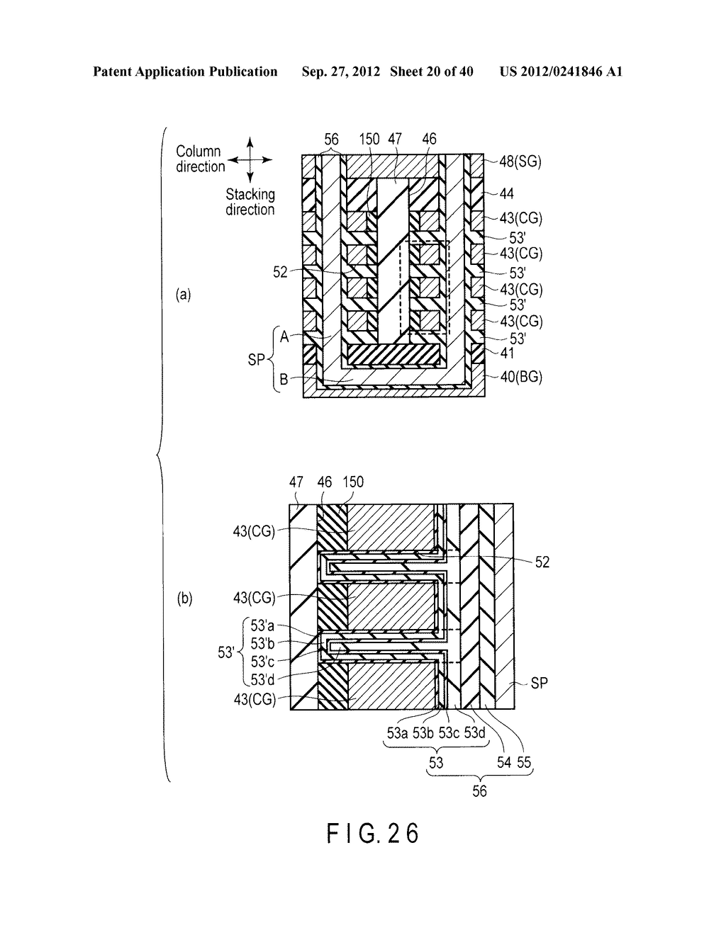 NONVOLATILE SEMICONDUCTOR MEMORY DEVICE AND METHOD OF MANUFACTURING THE     SAME - diagram, schematic, and image 21