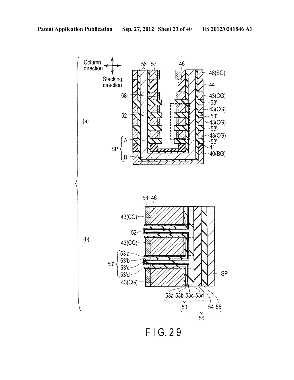 NONVOLATILE SEMICONDUCTOR MEMORY DEVICE AND METHOD OF MANUFACTURING THE     SAME - diagram, schematic, and image 24