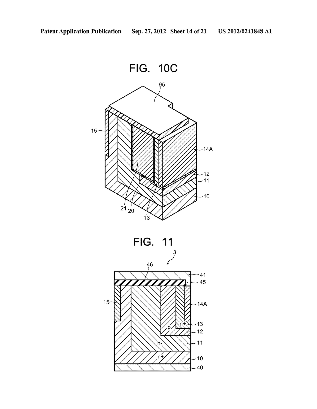 SEMICONDUCTOR ELEMENT AND METHOD OF MANUFACTURING SEMICONDUCTOR ELEMENT - diagram, schematic, and image 15