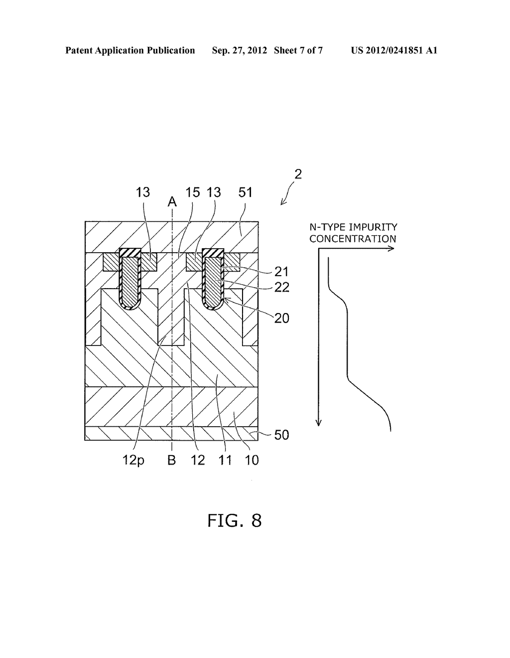 SEMICONDUCTOR DEVICE AND METHOD FOR MANUFACTURING SAME - diagram, schematic, and image 08