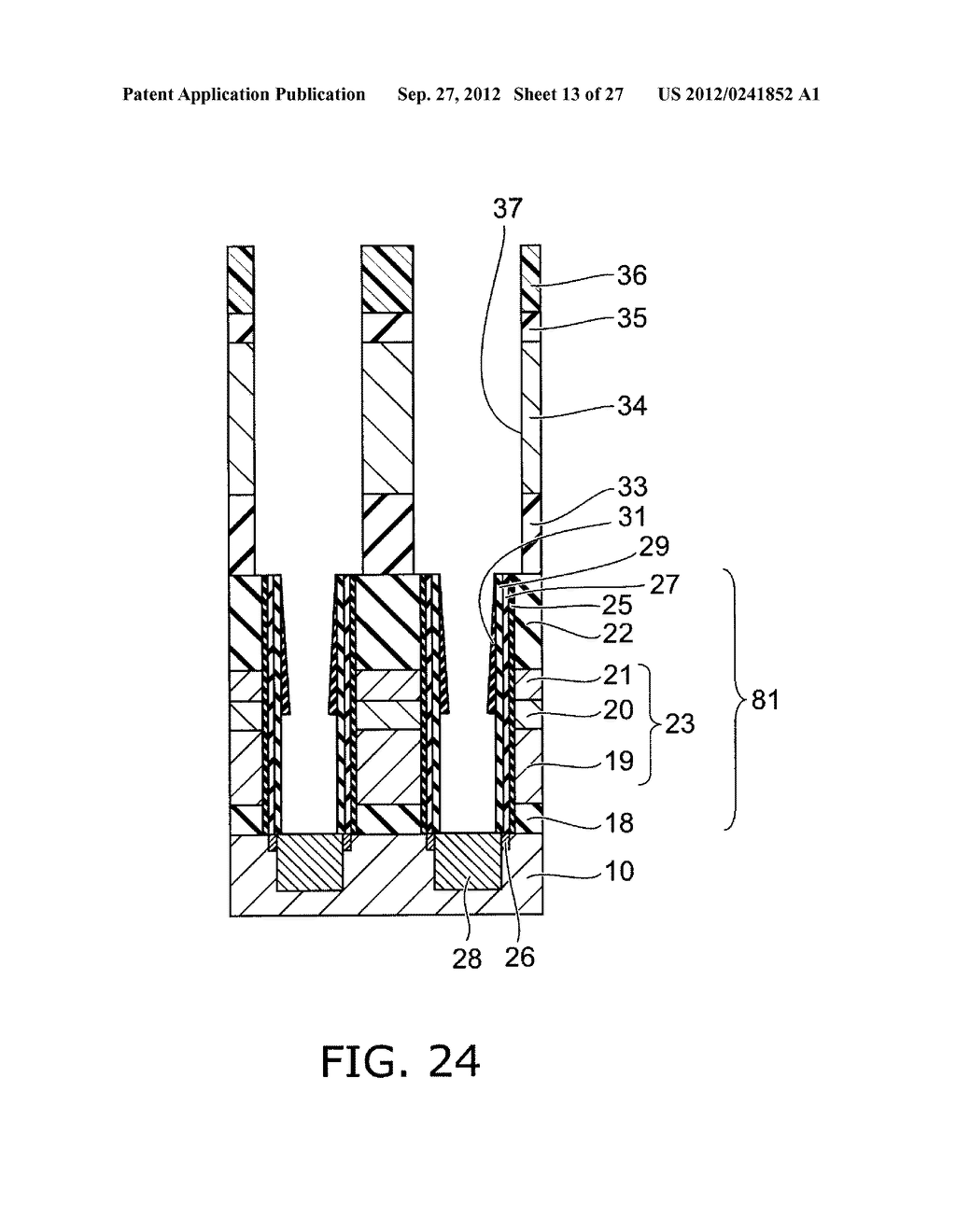 SEMICONDUCTOR DEVICE AND METHOD FOR MANUFACTURING SAME - diagram, schematic, and image 14