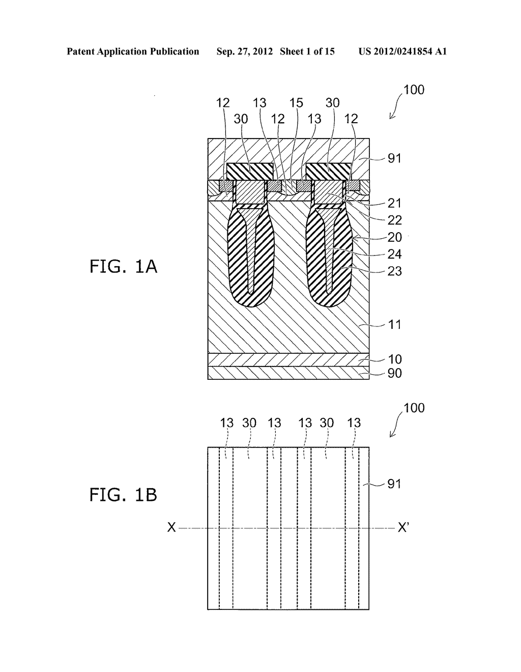 SEMICONDUCTOR DEVICE AND METHOD FOR MANUFACTURING SAME - diagram, schematic, and image 02