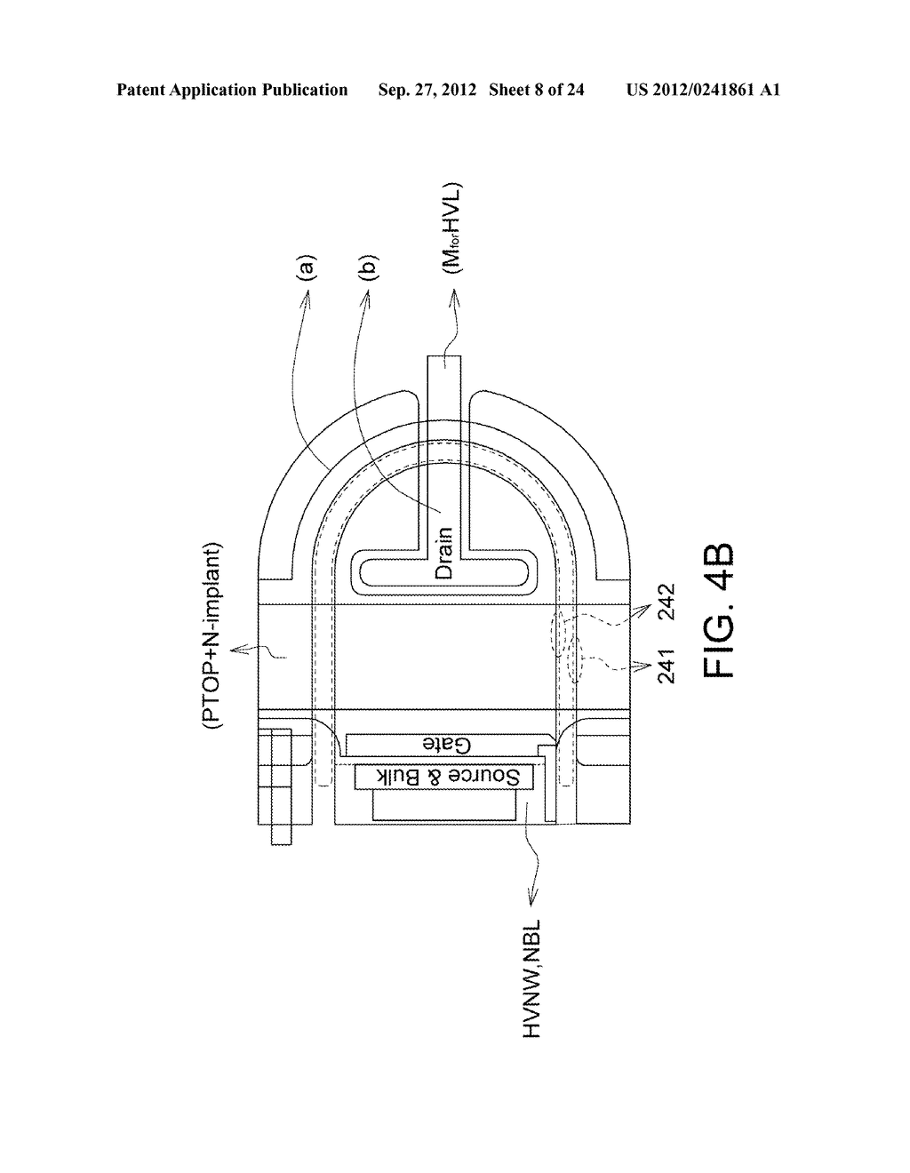 Ultra-High Voltage N-Type-Metal-Oxide-Semiconductor (UHV NMOS) Device and     Methods of Manufacturing the same - diagram, schematic, and image 09