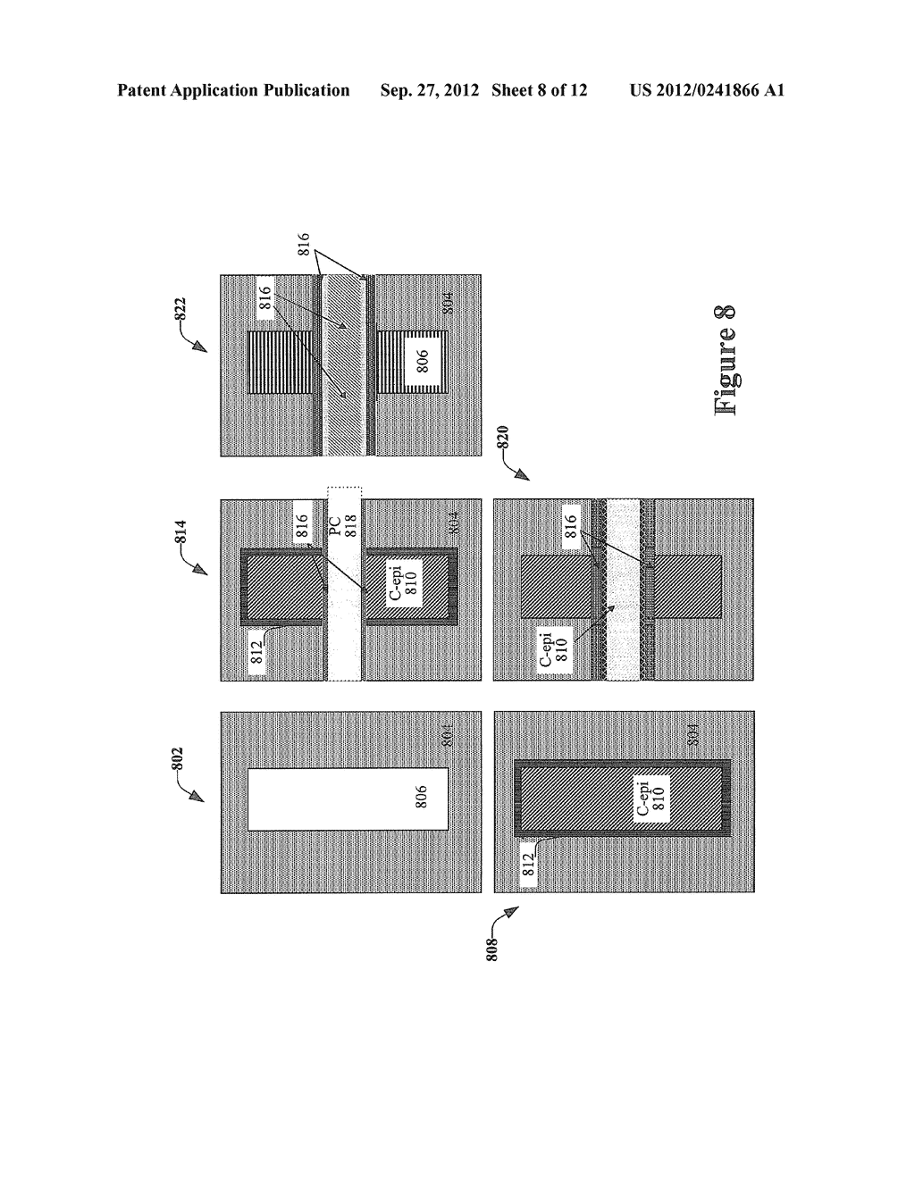 TRANSISTOR STRUCTURE AND MANUFACTURING METHOD WHICH HAS CHANNEL EPITAXIAL     EQUIPPED WITH LATERAL EPITAXIAL STRUCTURE - diagram, schematic, and image 09