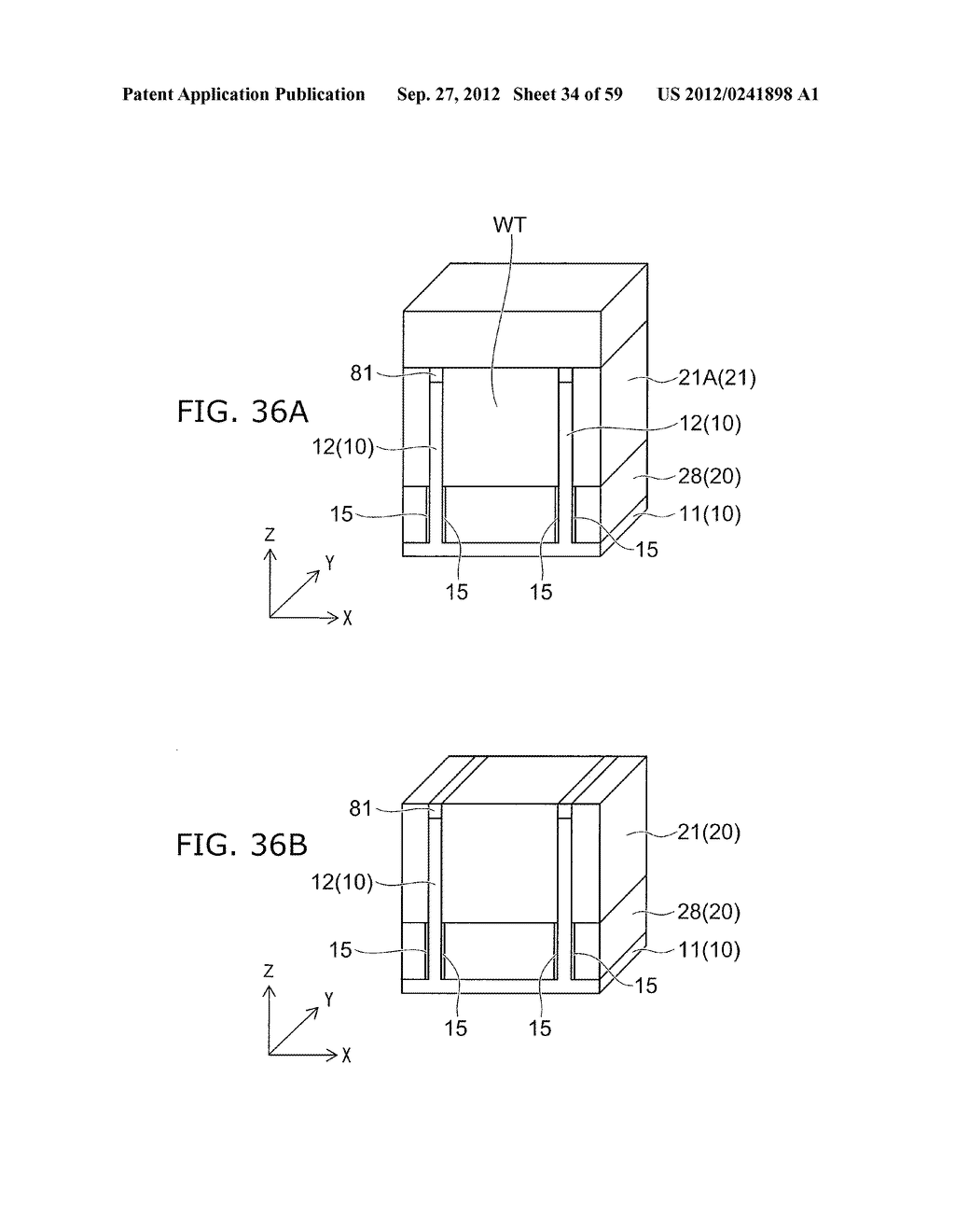 SEMICONDUCTOR DEVICE AND METHOD FOR MANUFACTURING THE SAME - diagram, schematic, and image 35