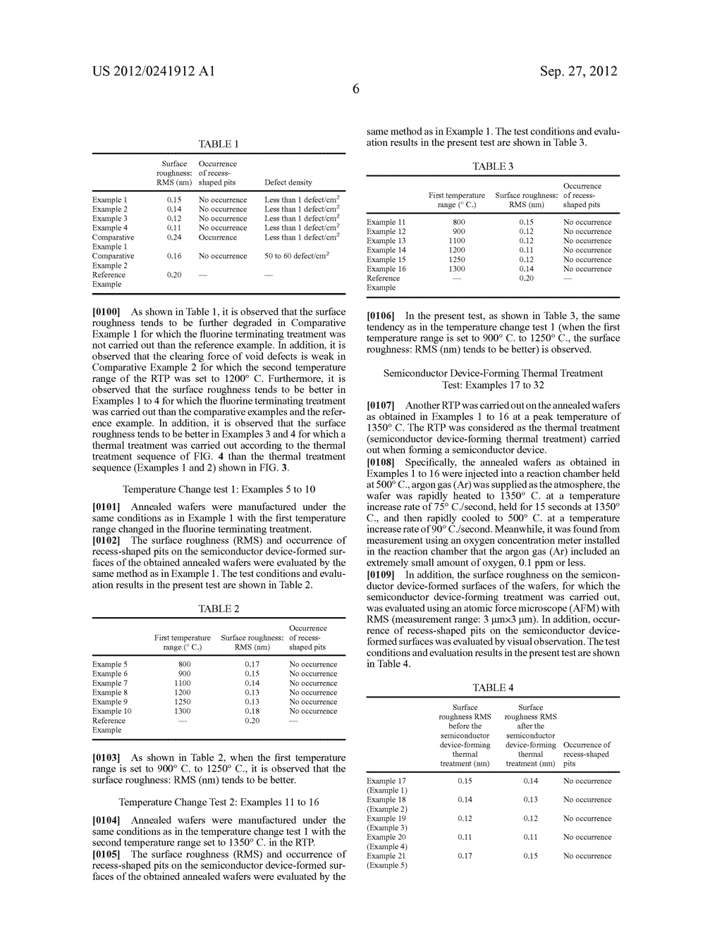 THERMAL TREATMENT METHOD OF SILICON WAFER AND SILICON WAFER - diagram, schematic, and image 11