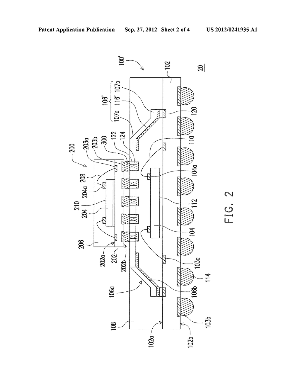 PACKAGE-ON-PACKAGE STRUCTURE - diagram, schematic, and image 03