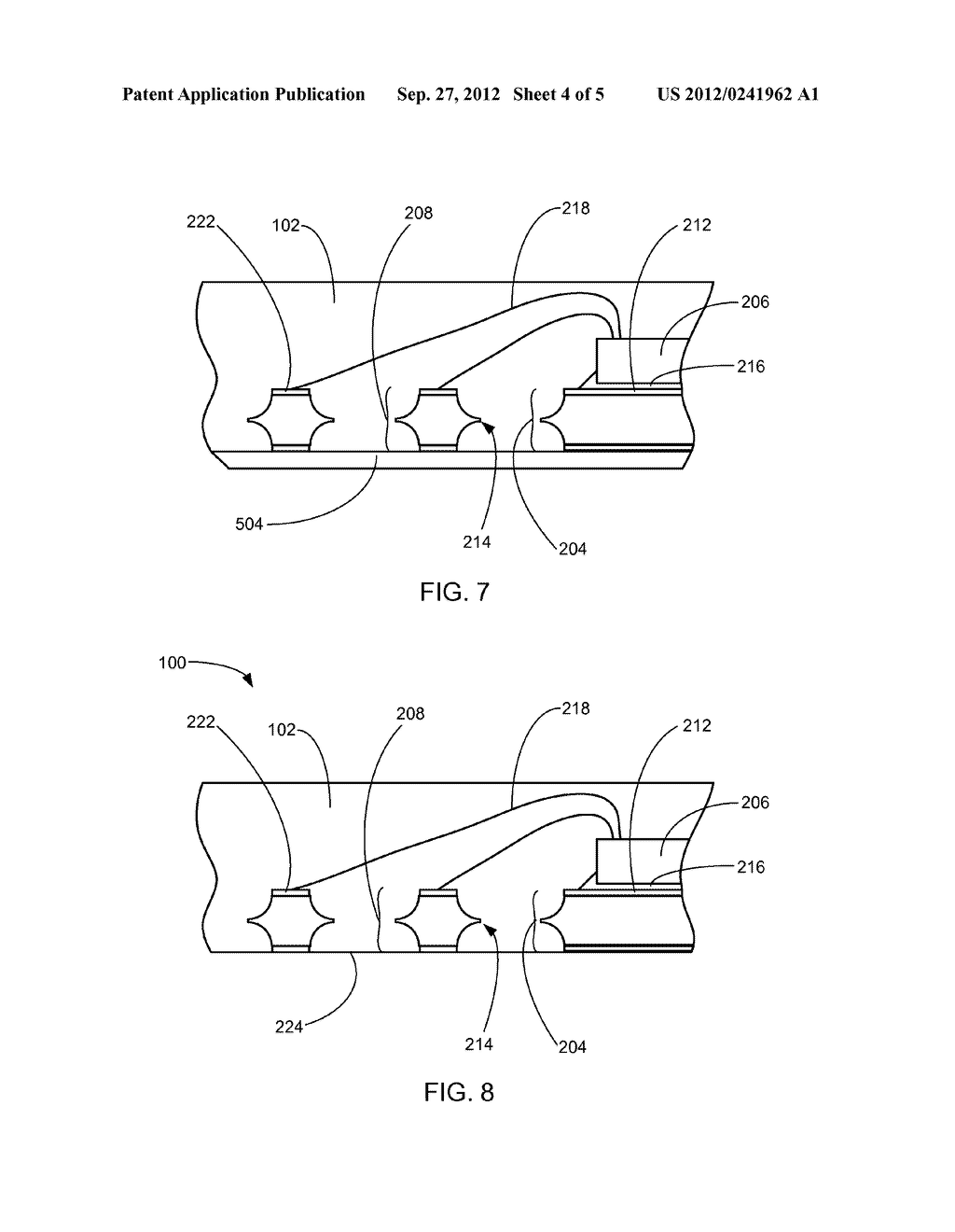 INTEGRATED CIRCUIT PACKAGING SYSTEM WITH LEAD FRAME ETCHING AND METHOD OF     MANUFACTURE THEREOF - diagram, schematic, and image 05