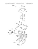 CLAMPING MECHANISM WITH DETACHABLE POSITIONING MEMBER diagram and image