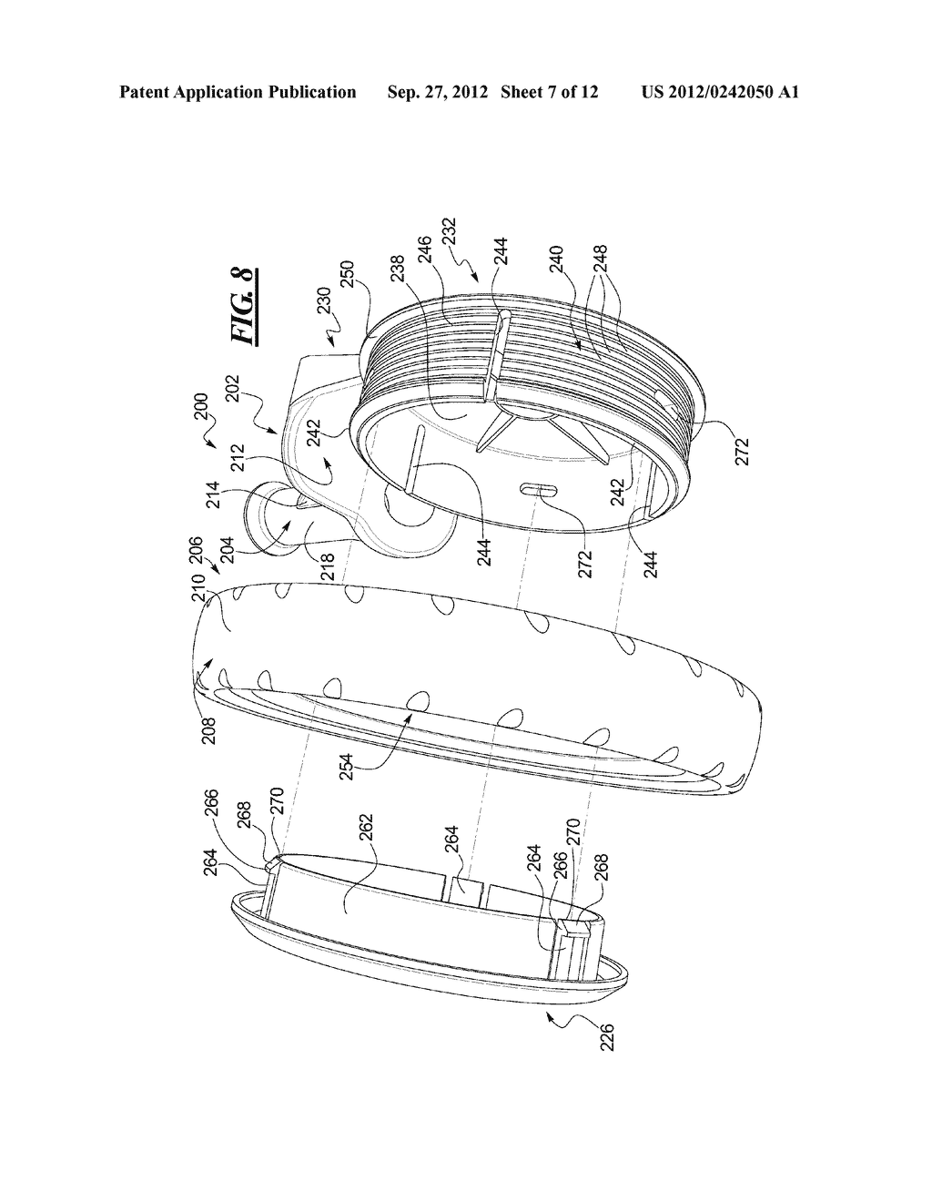 Stroller Wheel Assembly - diagram, schematic, and image 08