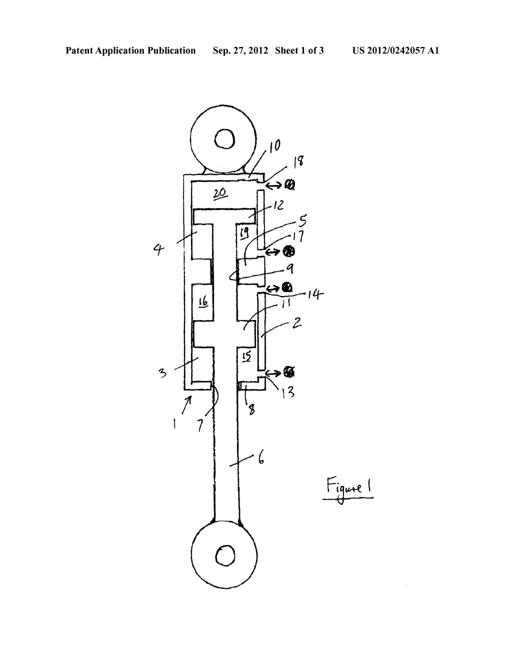 VEHICLE WITH HYDRAULICALLY INTERCONNECTED DAMPERS - diagram, schematic, and image 02