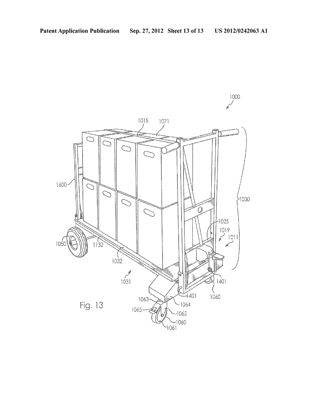 Device and System for Transporting and Dispensing Cables and Wires - diagram, schematic, and image 14