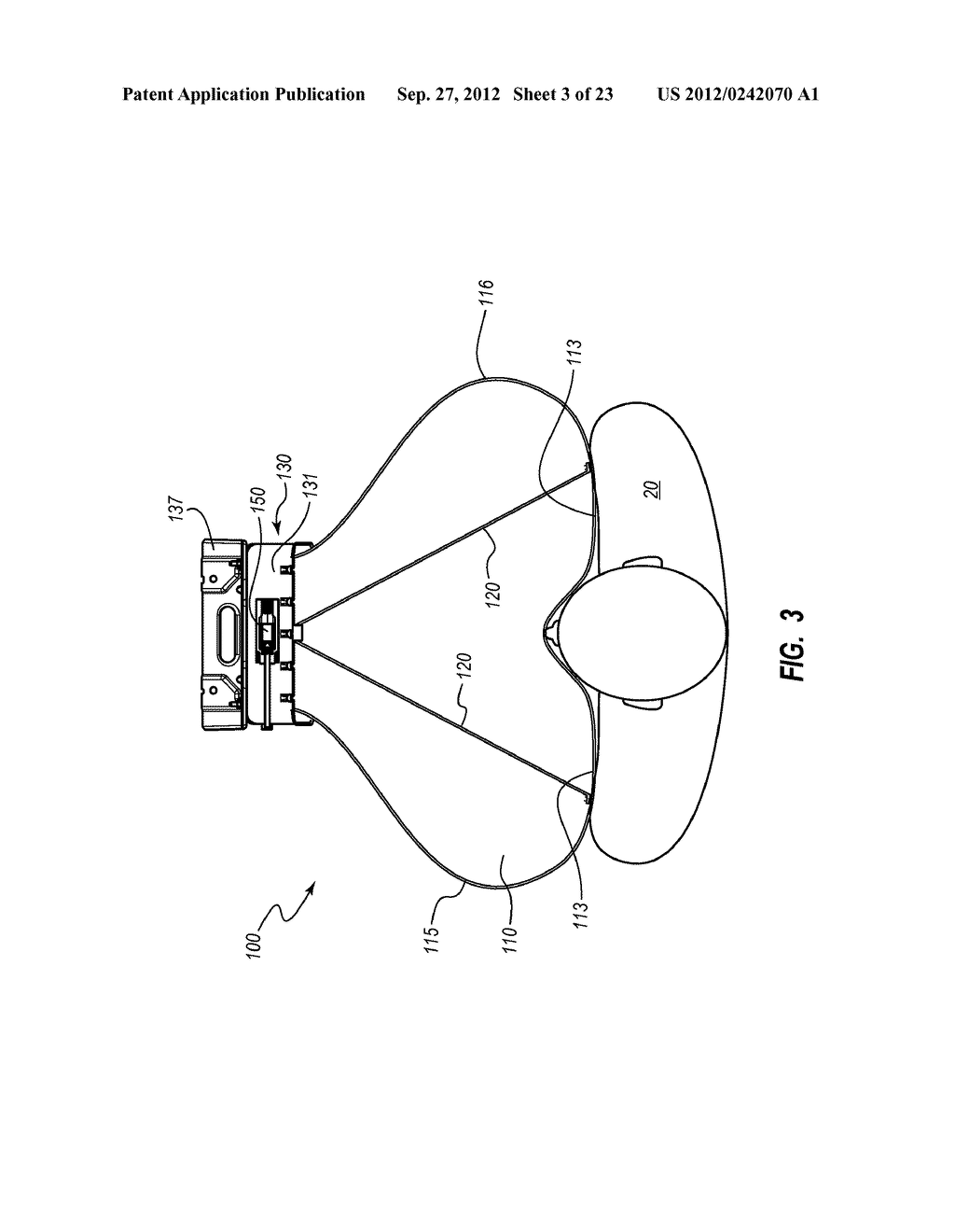 PYROTECHNIC TETHER RELEASE ASSEMBLY FOR INFLATABLE AIRBAGS - diagram, schematic, and image 04