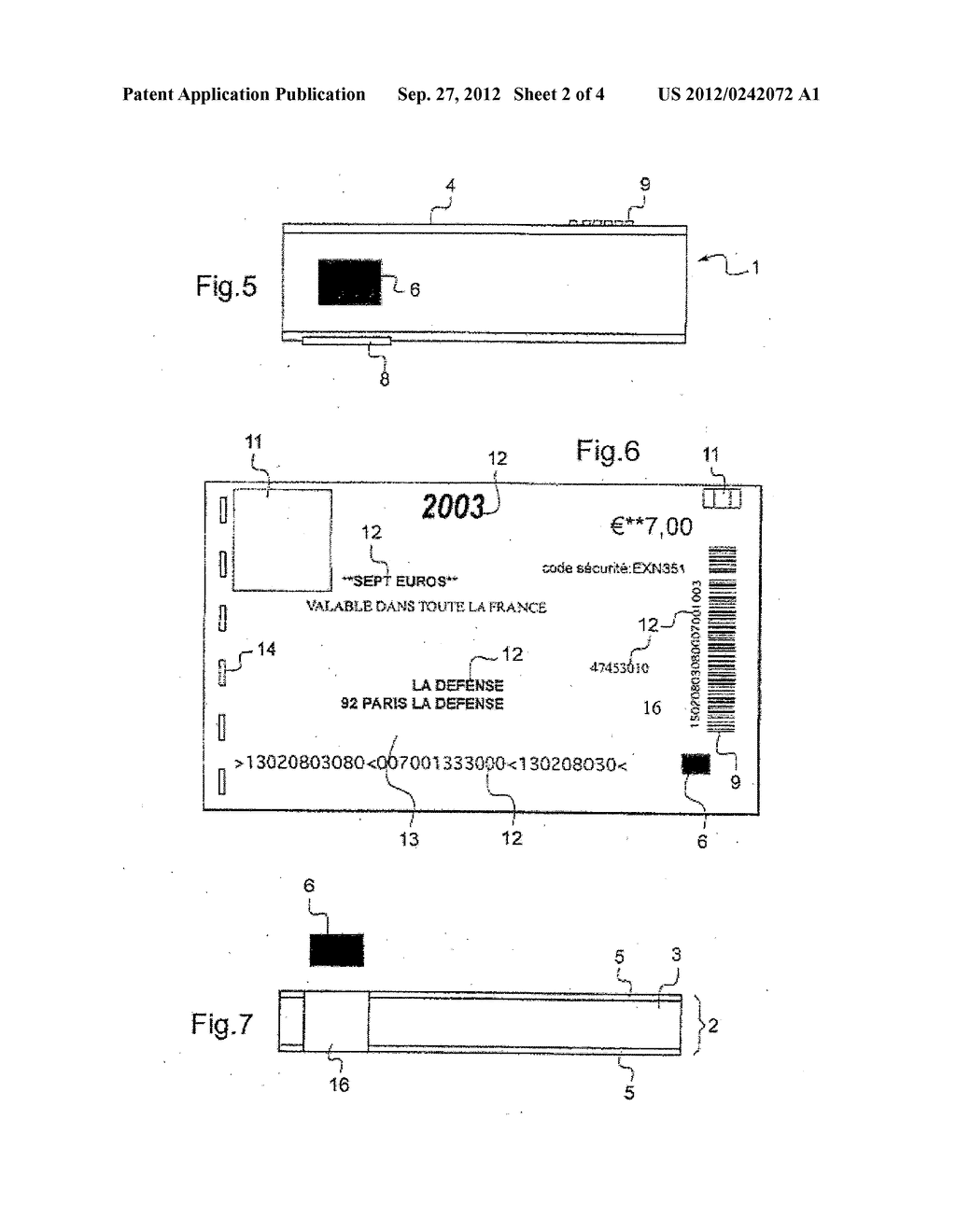 METHOD FOR PRODUCING A SUPPORT COMPRISING AN ELECTRONIC DEVICE - diagram, schematic, and image 03