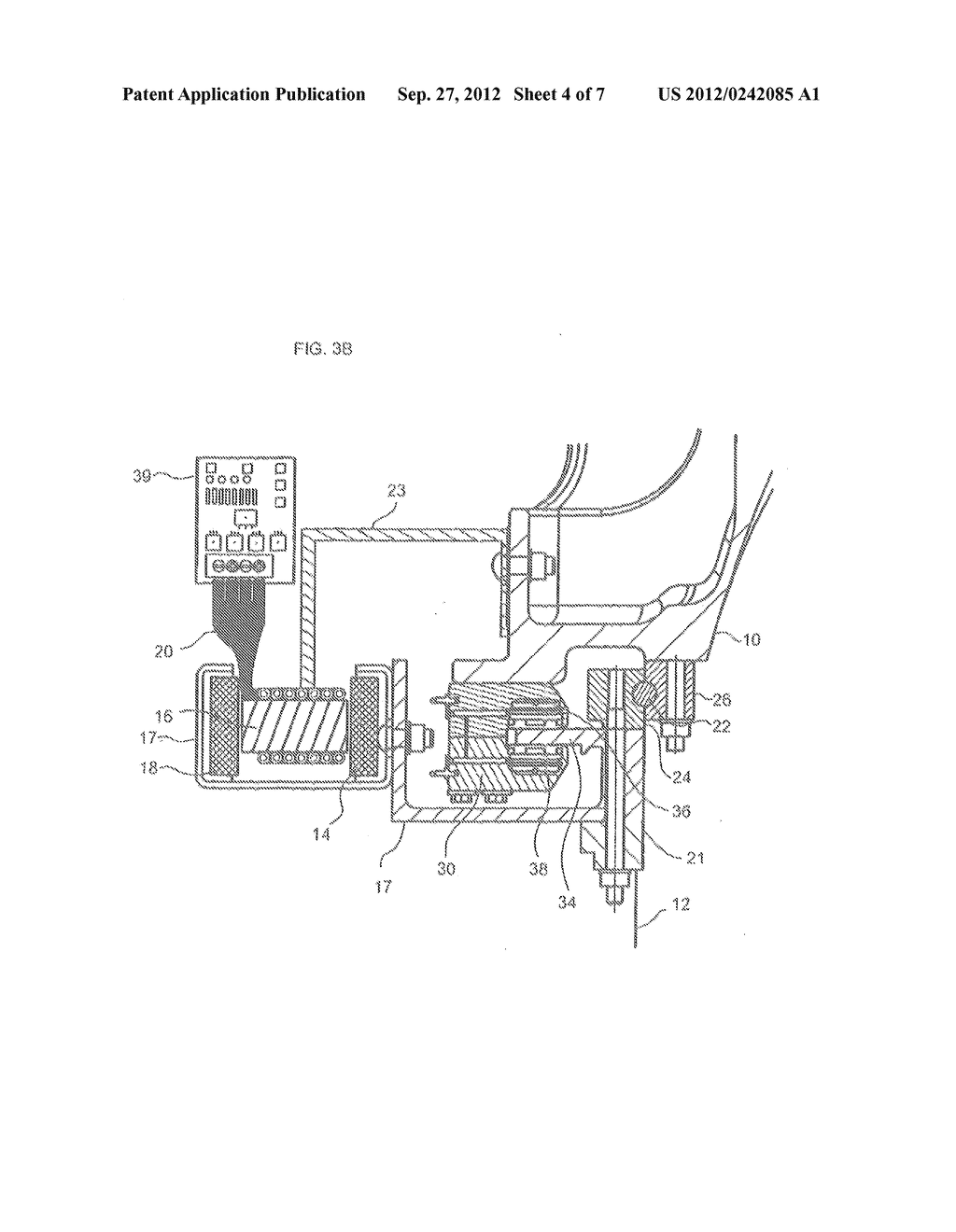 Motor Yaw Drive System for a Wind Turbine - diagram, schematic, and image 05