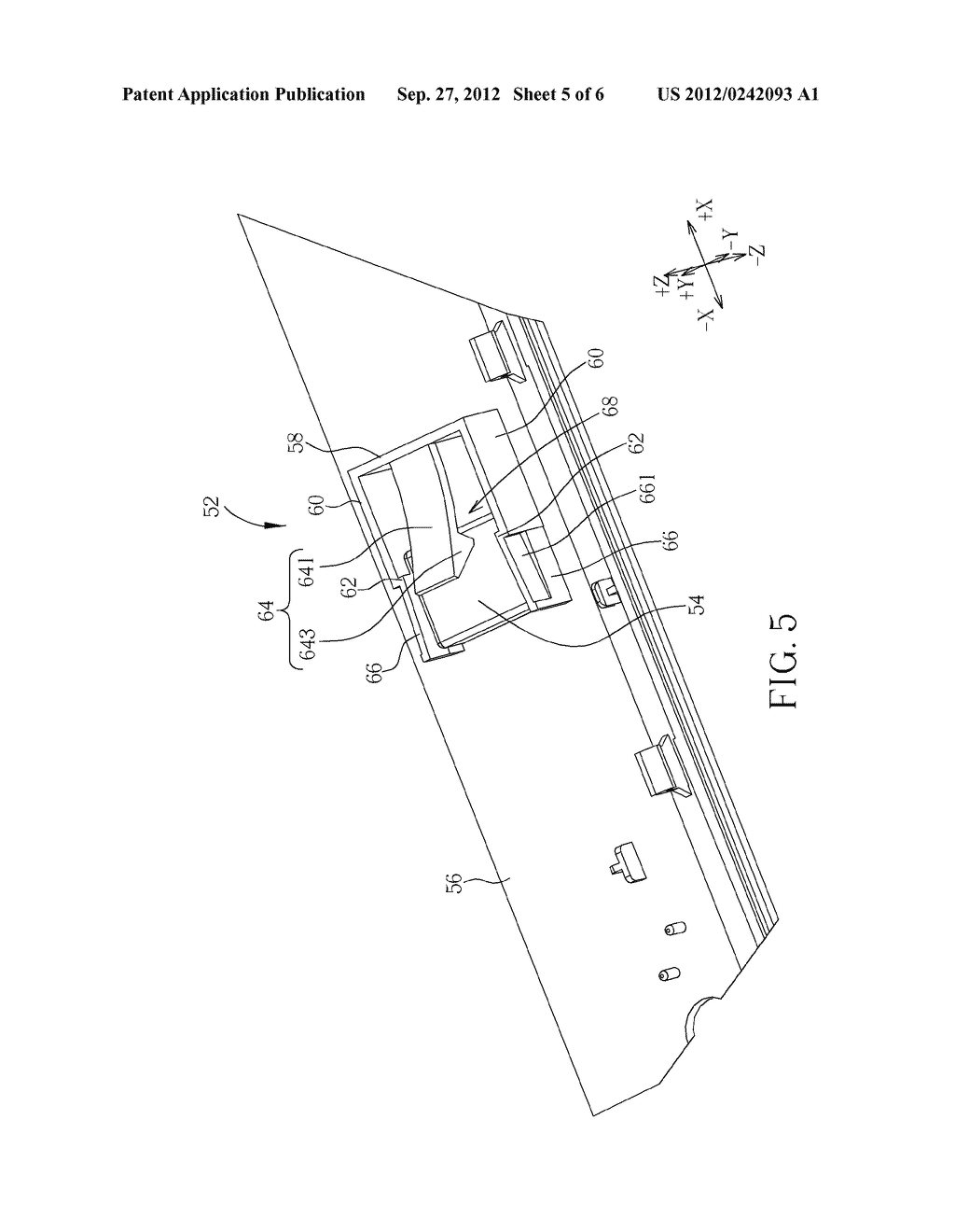 FIXING MECHANISM FOR FIXING A COMPONENT - diagram, schematic, and image 06