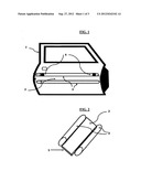 Removable Automobile Molding for Dent and Scratch Protection diagram and image