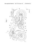 SEAT STRUCTURE FOR SADDLE-RIDE TYPE VEHICLE diagram and image