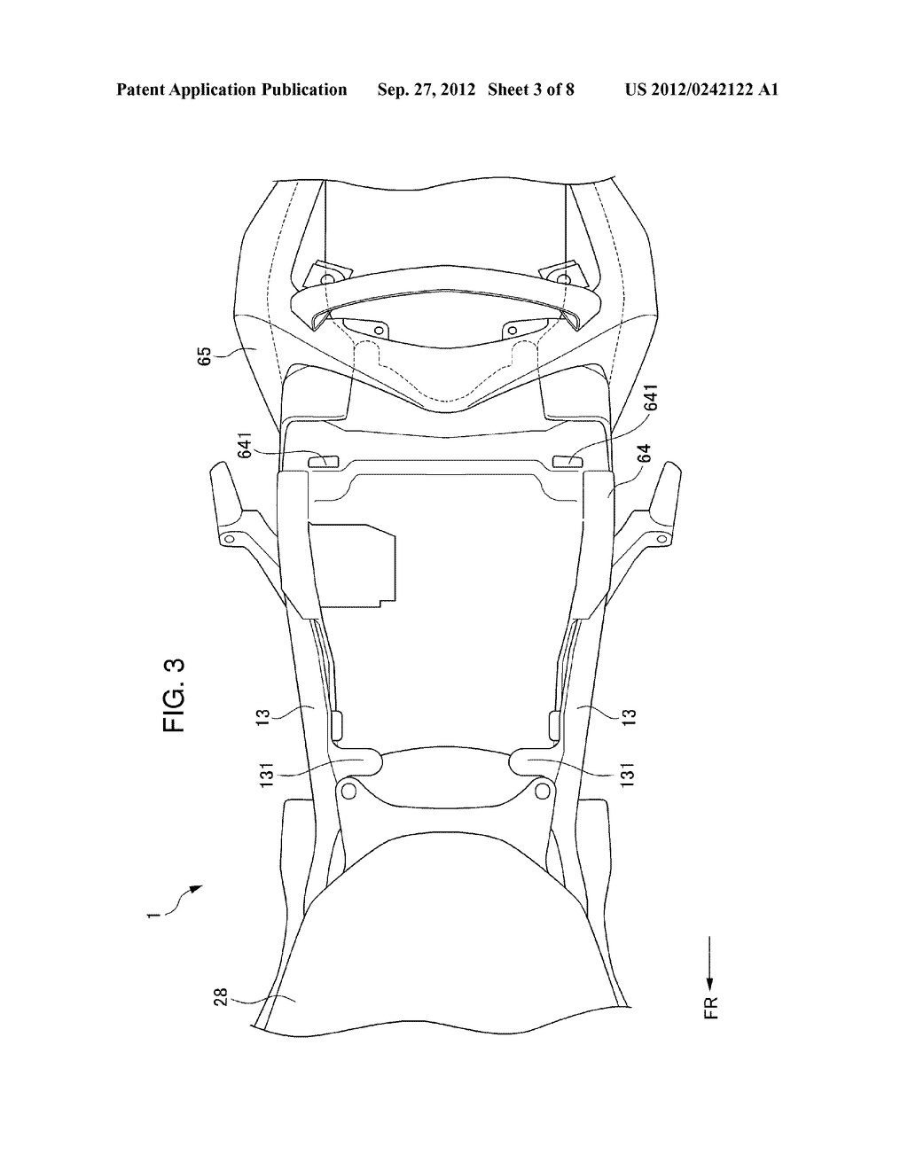SEAT STRUCTURE FOR SADDLE-RIDE TYPE VEHICLE - diagram, schematic, and image 04