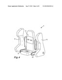 REARWARD FACING INFLATABLE CHILD SEAT diagram and image