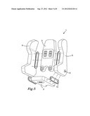 REARWARD FACING INFLATABLE CHILD SEAT diagram and image