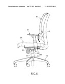 CHAIR WITH WAIST REST AND ARMRESTS diagram and image