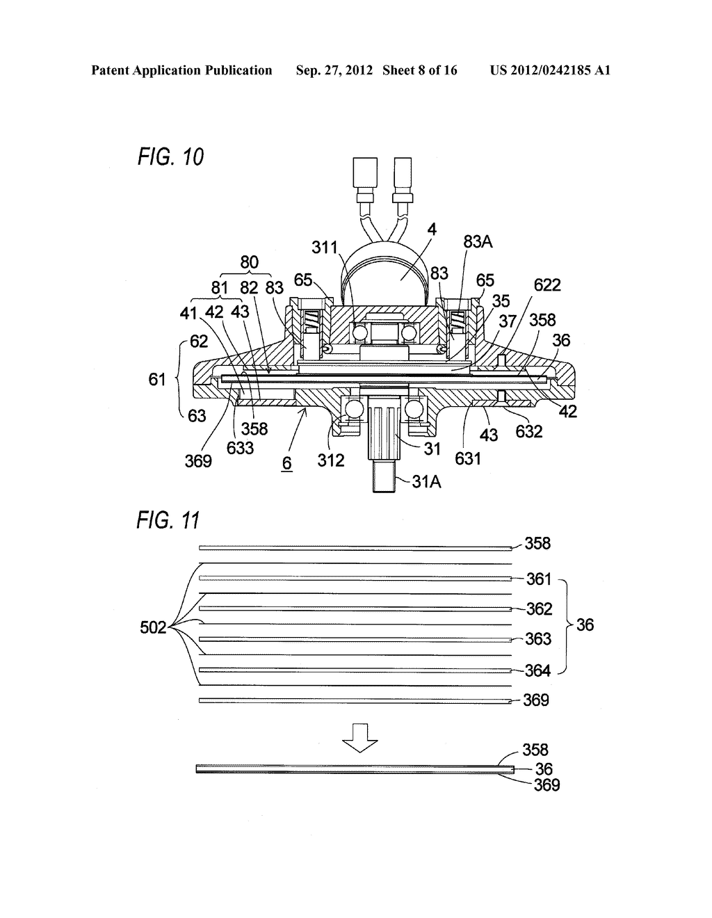 DISK MOTOR AND ELECTRIC WORKING MACHINE INCLUDING THE SAME - diagram, schematic, and image 09