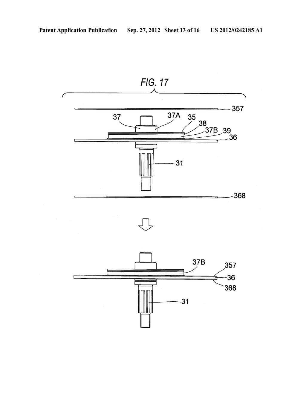 DISK MOTOR AND ELECTRIC WORKING MACHINE INCLUDING THE SAME - diagram, schematic, and image 14