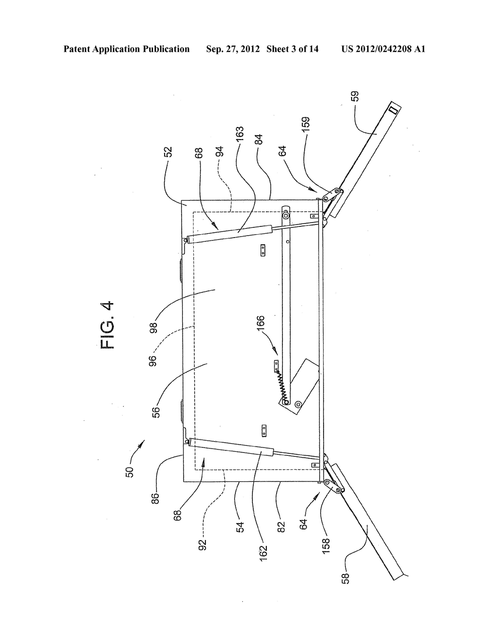 SAFETY CABINET WITH SPILL-SLOPED SHELF - diagram, schematic, and image 04